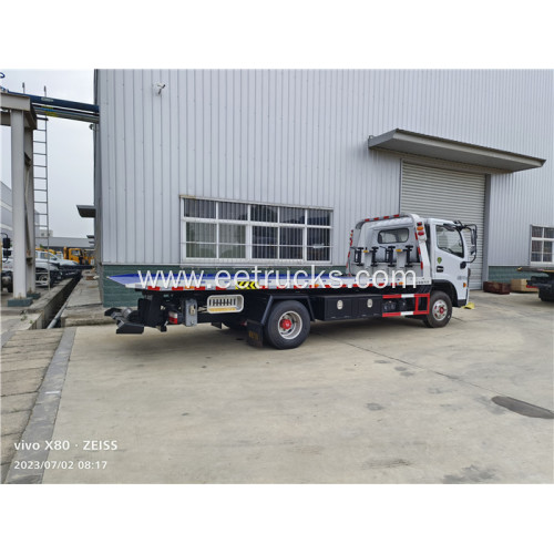 4 ton Dongfeng Flatbed Tow Truck